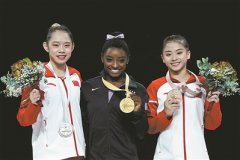 世锦赛取得3银2铜中国体操26年来首次无金