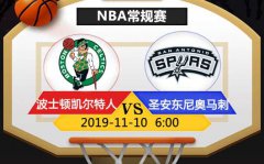 波士顿凯尔特人vs圣安东尼奥马刺 马刺乘胜追击